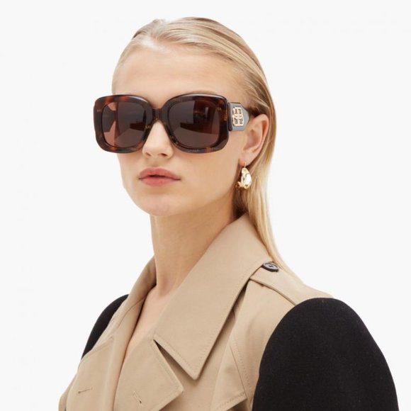 Balenciaga Havana Sqyare sunglasses - Picture 5 of 16